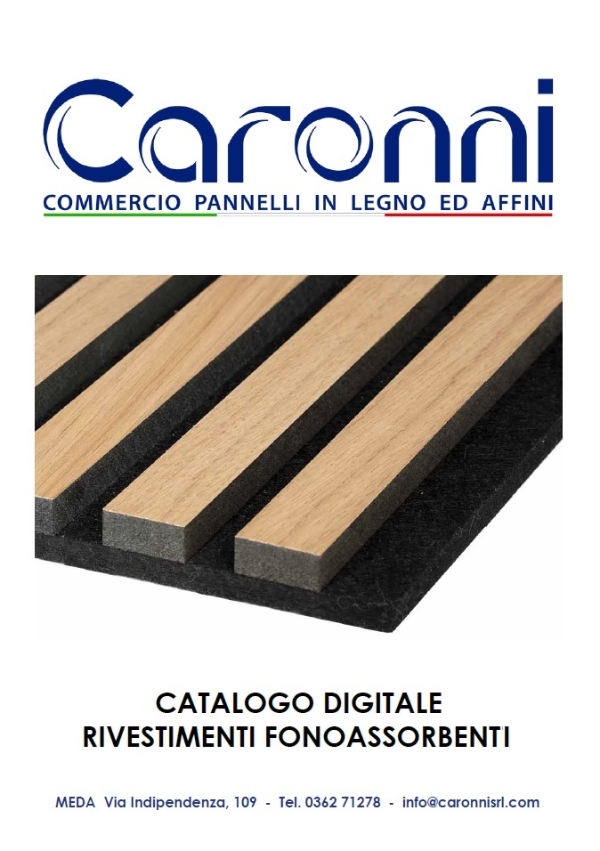 Anteprima Catalogo Pannelli Fonoassorbenti