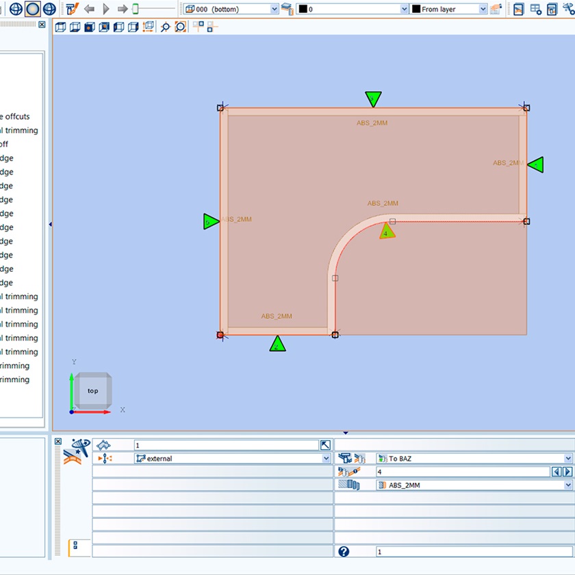 Ottimizzazione Nesting e Modellazione CAD CAM